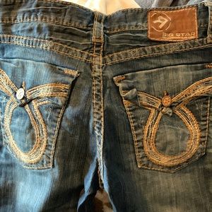 big star bootcut jeans. Size 34R
